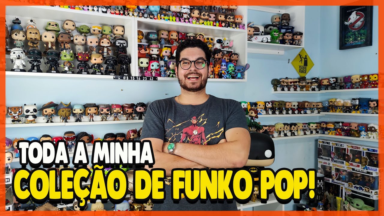 100 MIL EM FUNKO POP! TODA MINHA COLEÇÃO DE FUNKO POP 2023