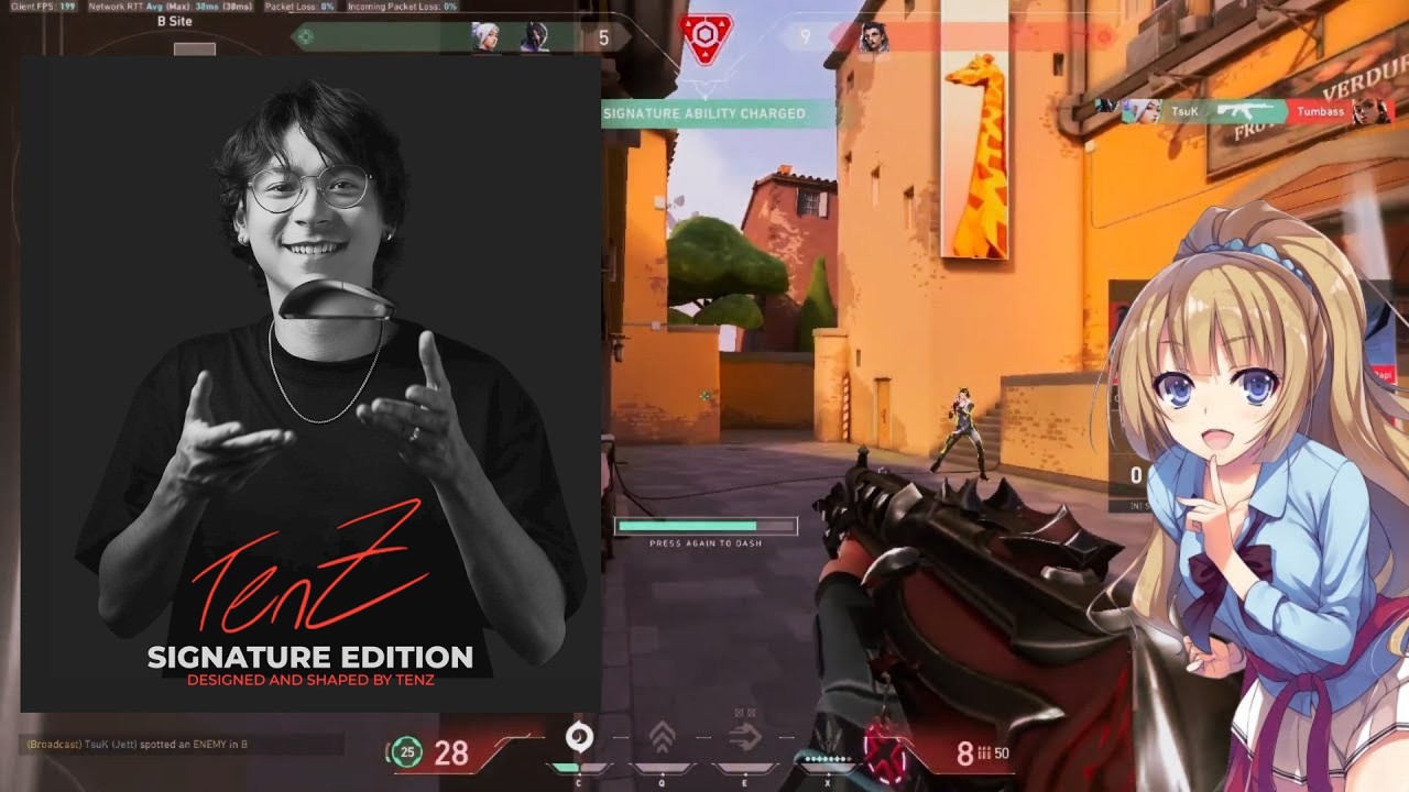 TenZ's mouse actually gave me aimbot...
