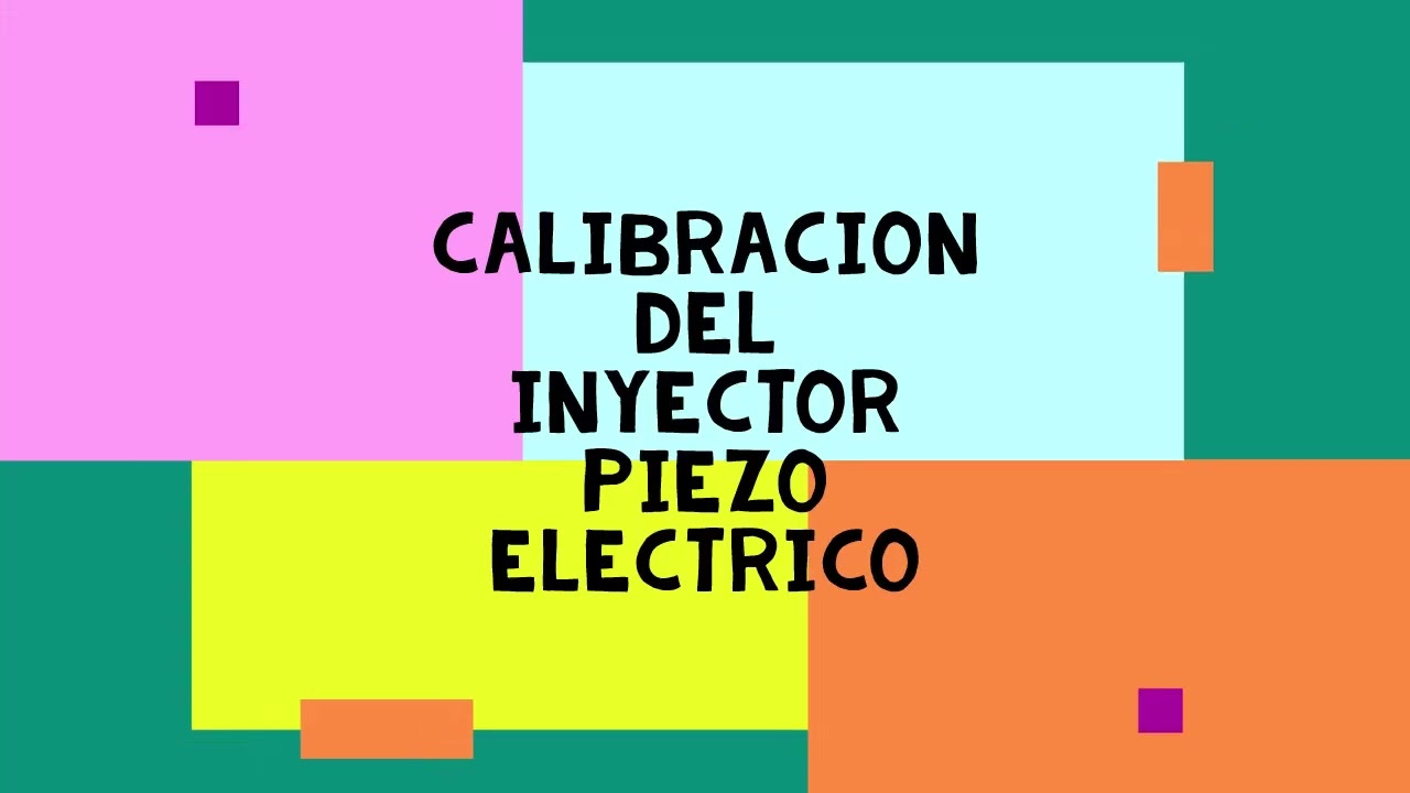 Calibración inyector piezo siemens