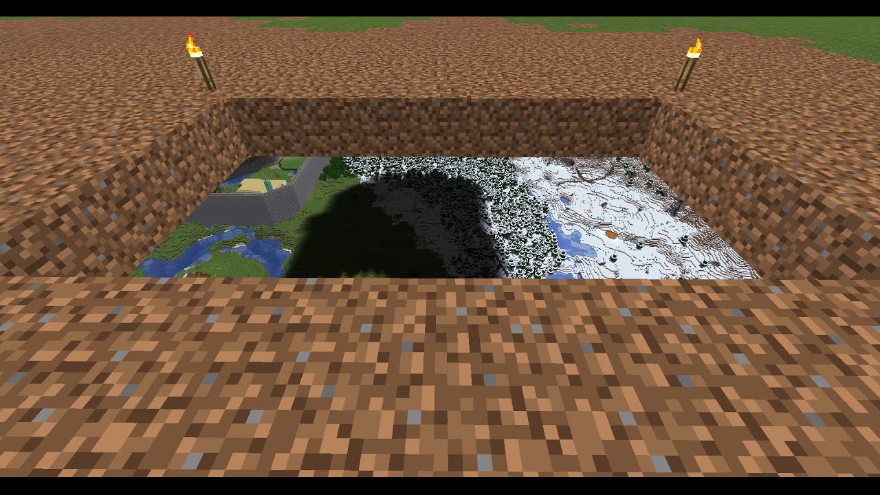 I Placed Dirt For 50 Days In Minecraft For This