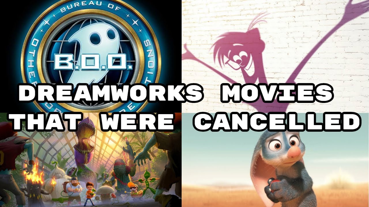 4 DreamWorks Movies that were Cancelled