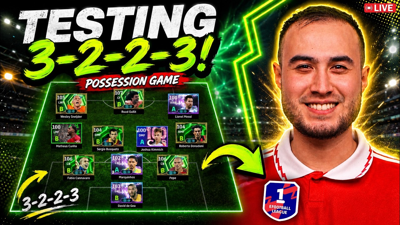 🔴 LIVE - WING PLAY META?! 🔥 100% FREE SQUAD | EFOOTBALL 2026 #INDOSQUAD