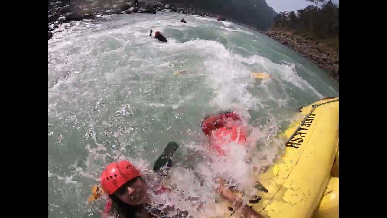 Ganges rafting  adventure
