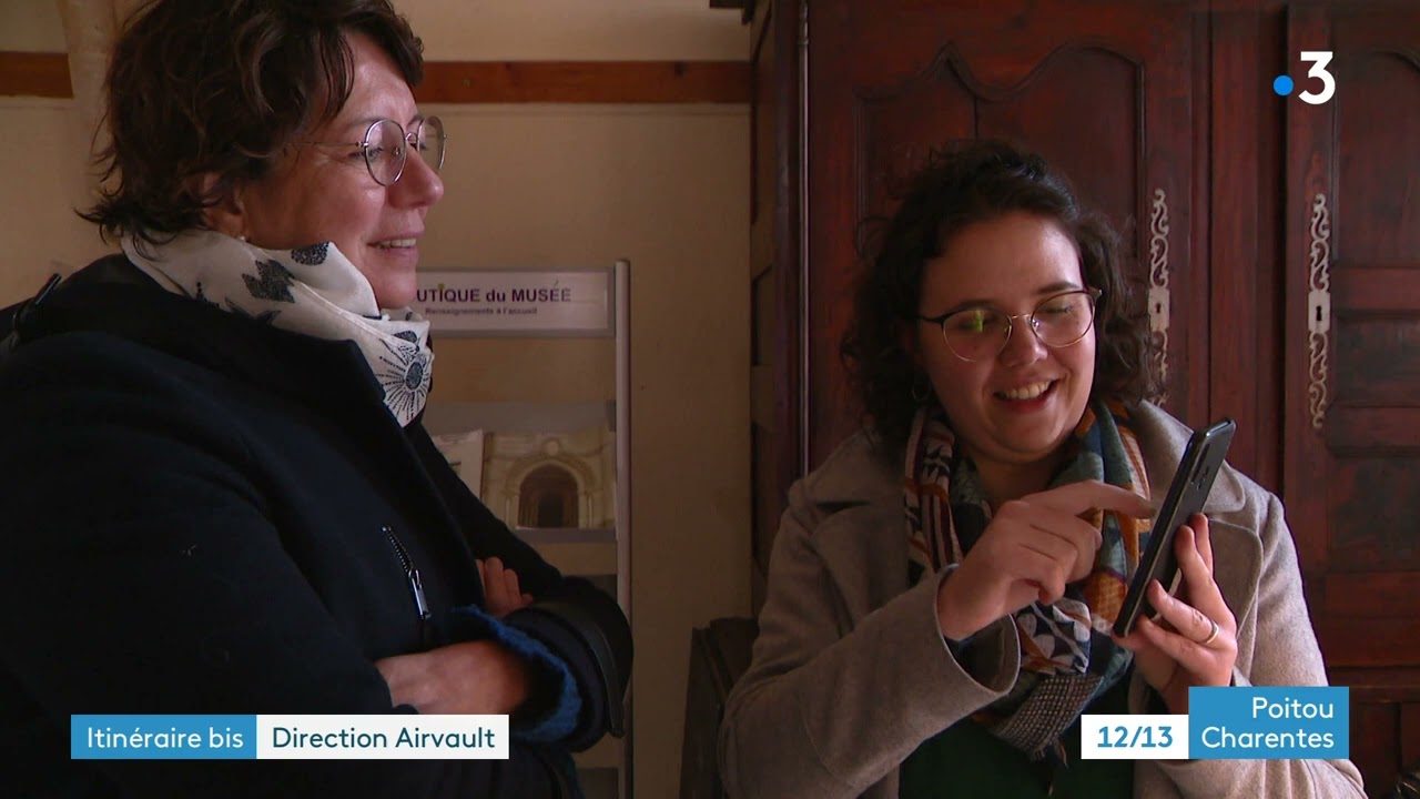 Itinéraire bis à Airvault dans les Deux-Sèvres