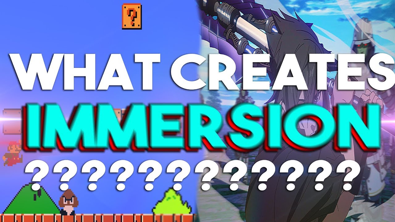 What Creates Video Game Immersion? Realism is rarely a factor