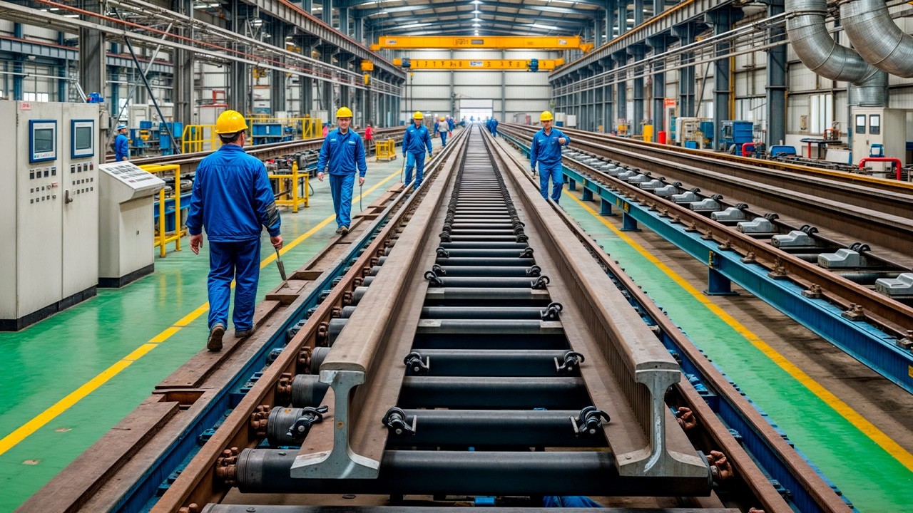 Wie Werden Eisenbahnschienen Gemacht? 60 Mio. Tonnen Stahl & das Geheimnis im Inneren! 🚂🔩🔥