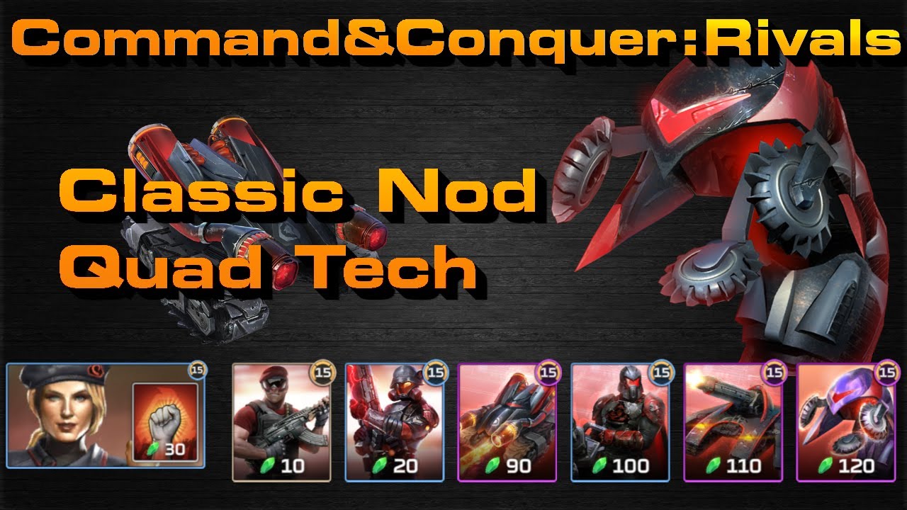 C&C Rivals: Classic Quad Tech!