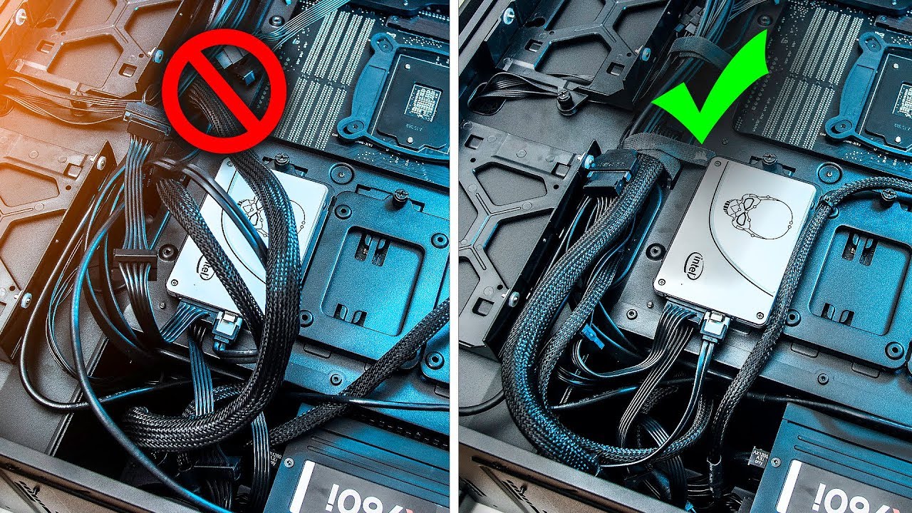 Tips for the PERFECT Cable Management PC Build