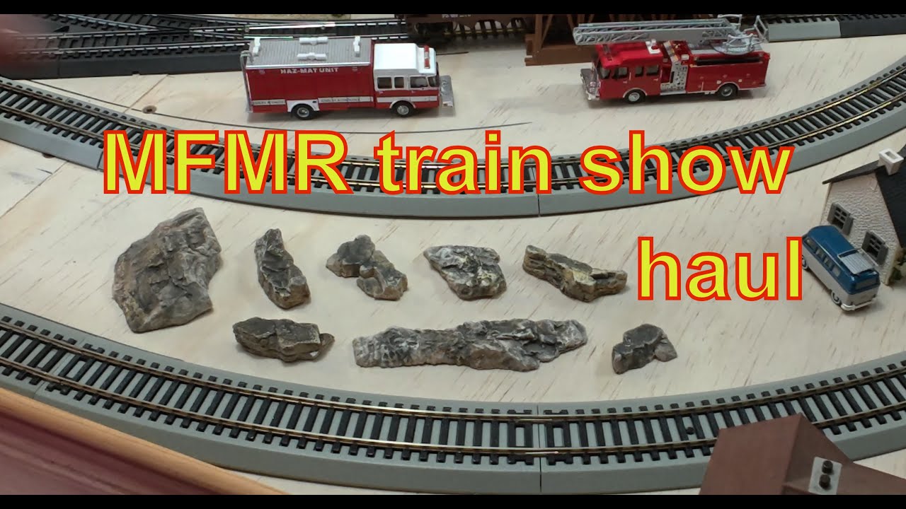 MFMR train convention 2025 - show haul and what I learned to make!