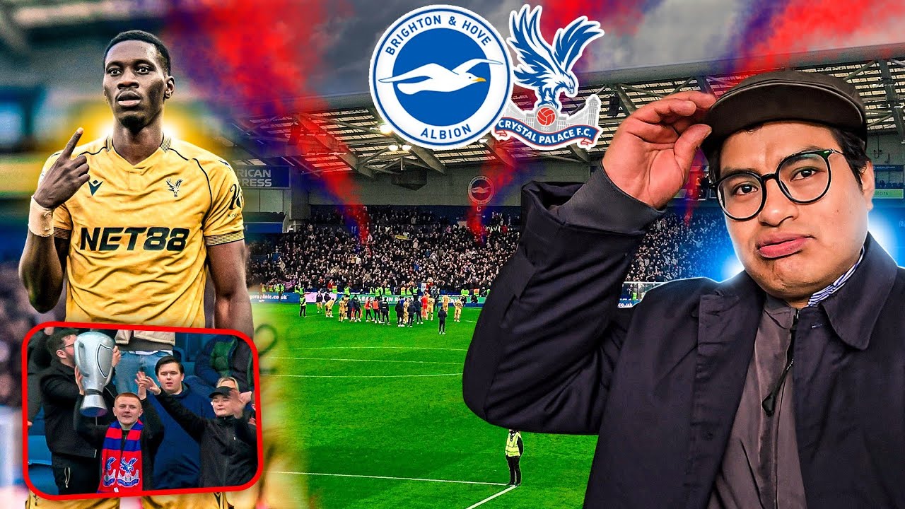 THE MOMENT CRYSTAL PALACE BEAT BRIGHTON 0-1| Brighton 0-1 Crystal Palace | BRIGHTON VS C.PALACE FANS