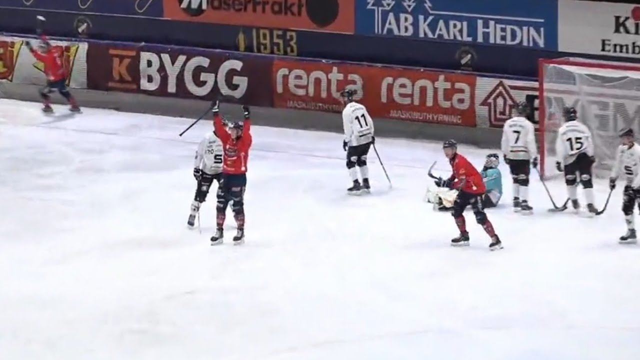 Kvartsfinal-2 «Edsbyns IF»-«Sandvikens AIK» 22 feb /Elitserien 2022-23/
