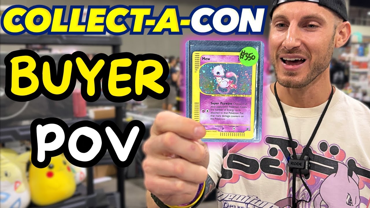 Buying Vintage Pokemon Cards at Atlanta Collect-A-Con!