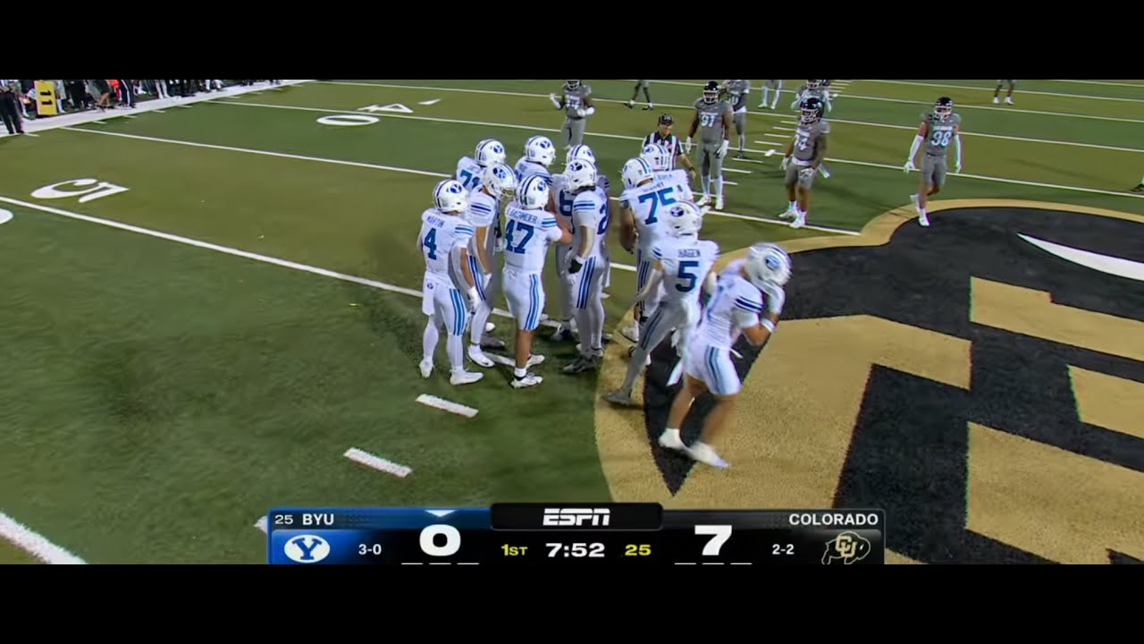 #25 BYU @ Colorado Condensed - Week 5, 2025