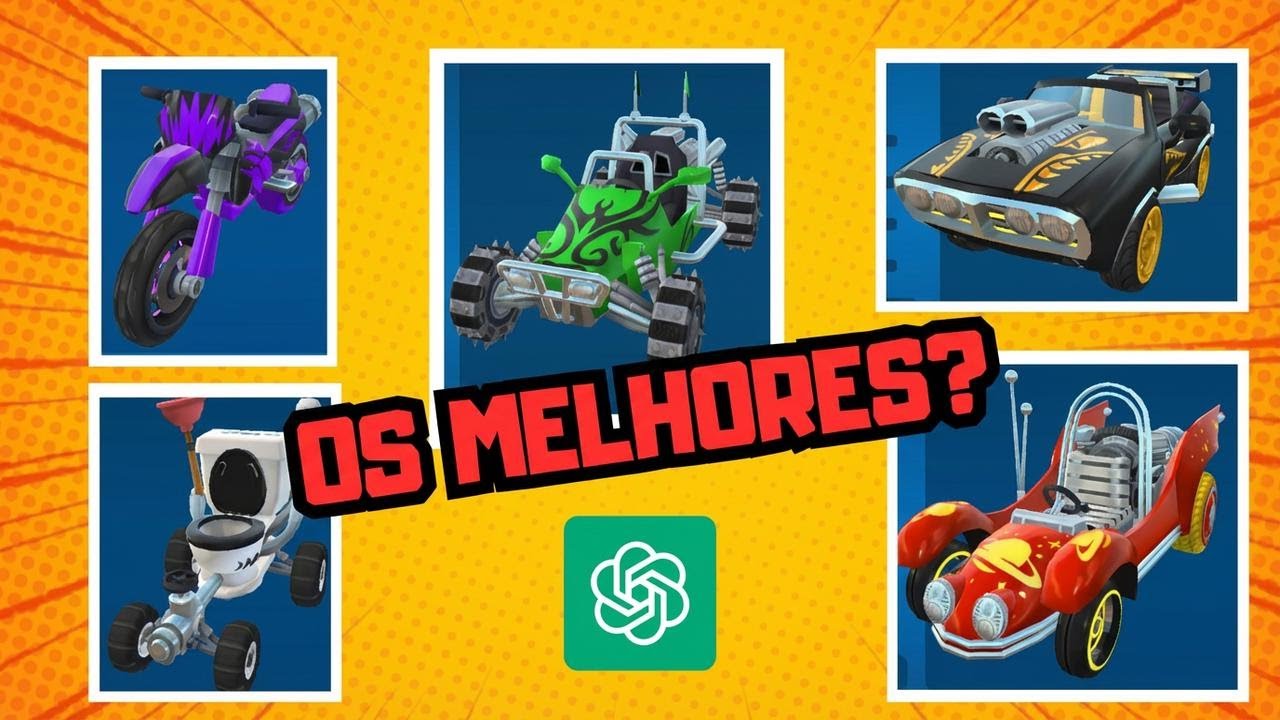 Os 7 MELHORES carros escolhidos pela IA no Beach Buggy Racing 2