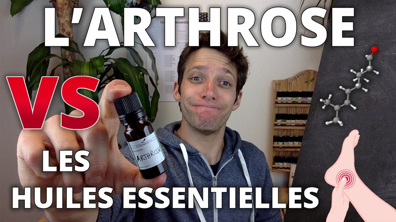 ARTHROSE - Rem&egrave;de naturel aux huiles essentielles