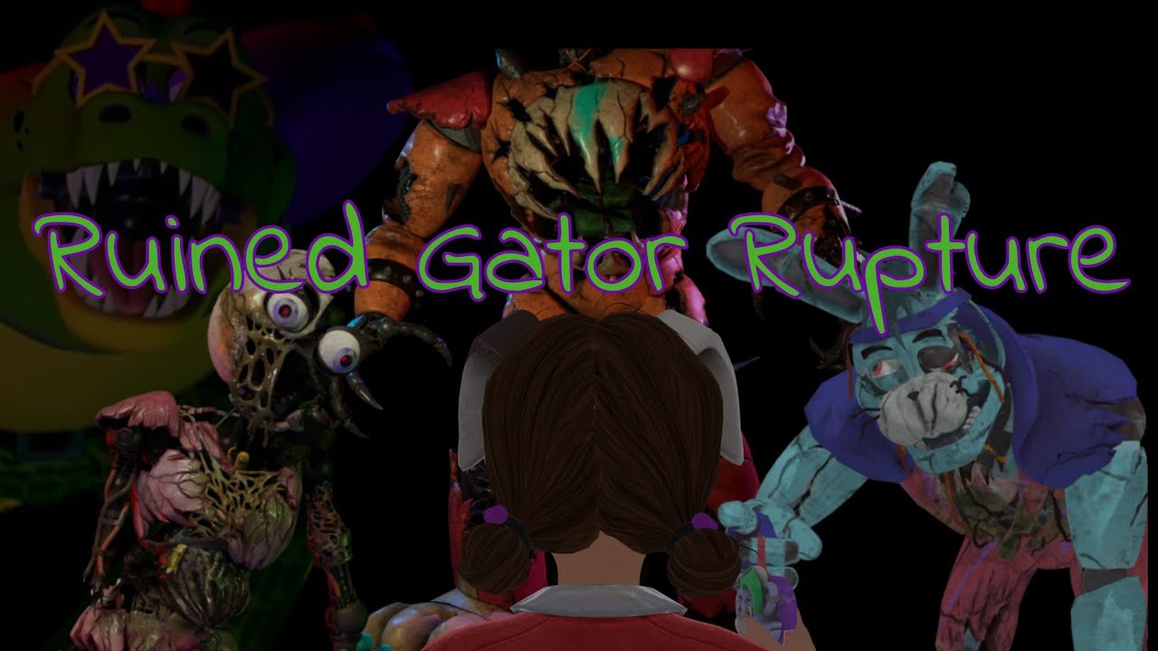 [FNF] Ruined Gator Rupture | Four-Way Fracture FNAF SB Ruin Cover