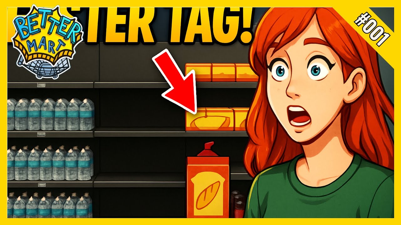 Better Mart 🤑 001: Was passiert, wenn ICH einen Supermarkt leite?!