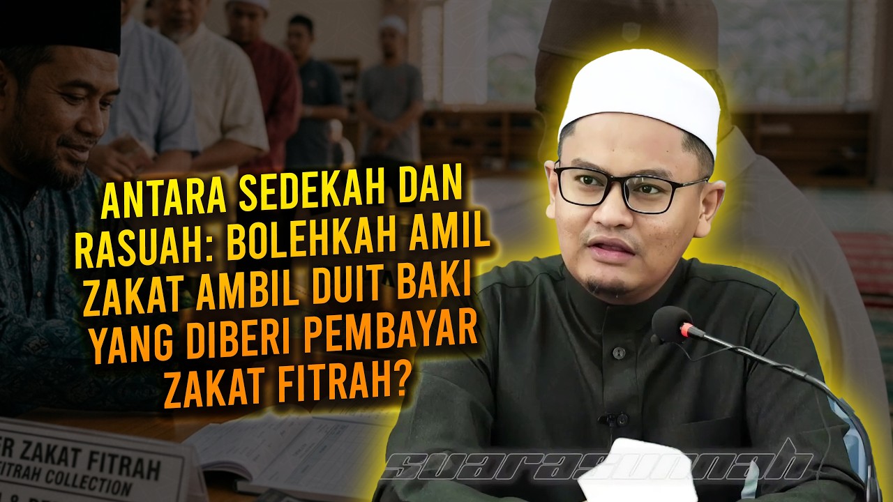 Antara Sedekah Dan Rasuah: Bolehkah Amil Zakat Ambil Duit Baki Yang Diberi Pembayar Zakat Fitrah?
