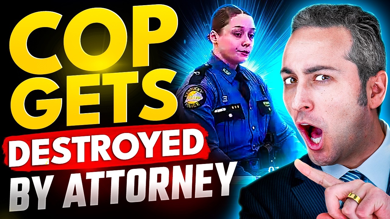 Cop Gets Hammered by Attorney in Court