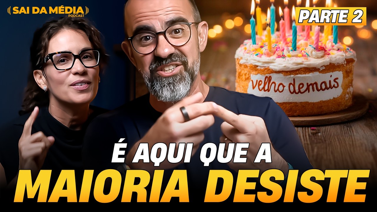 Como REINVENTAR Sua Vida (Parte 2) - O Começo da Reinvenção | Podcast Sai da Média #258