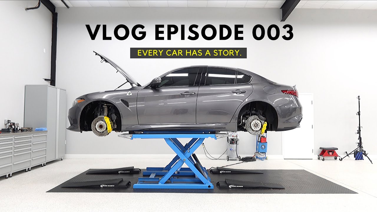 Alfa Romeo Giulia Quadrifoglio New Car Protection Detail - VLOG 003