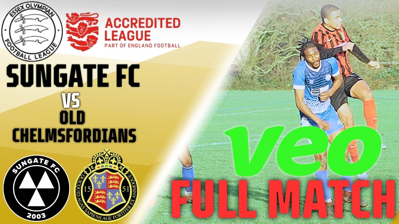 Sungate vs Old Chelsfordians (HOME) | Full Match