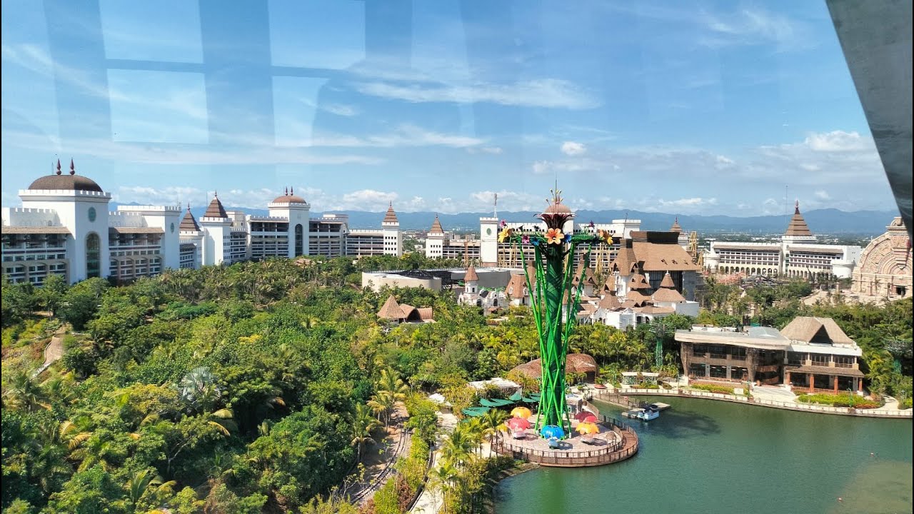 Vidanta, Nuevo Vallarta 20: Vista a&eacute;rea Parque Tem&aacute;tico de Lujo BON Vidantaworld desde telef&eacute;rico.