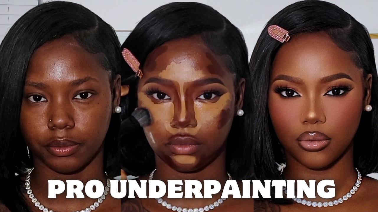 Pro Soft Glam on Dark Skin | Underpainting Masterclass