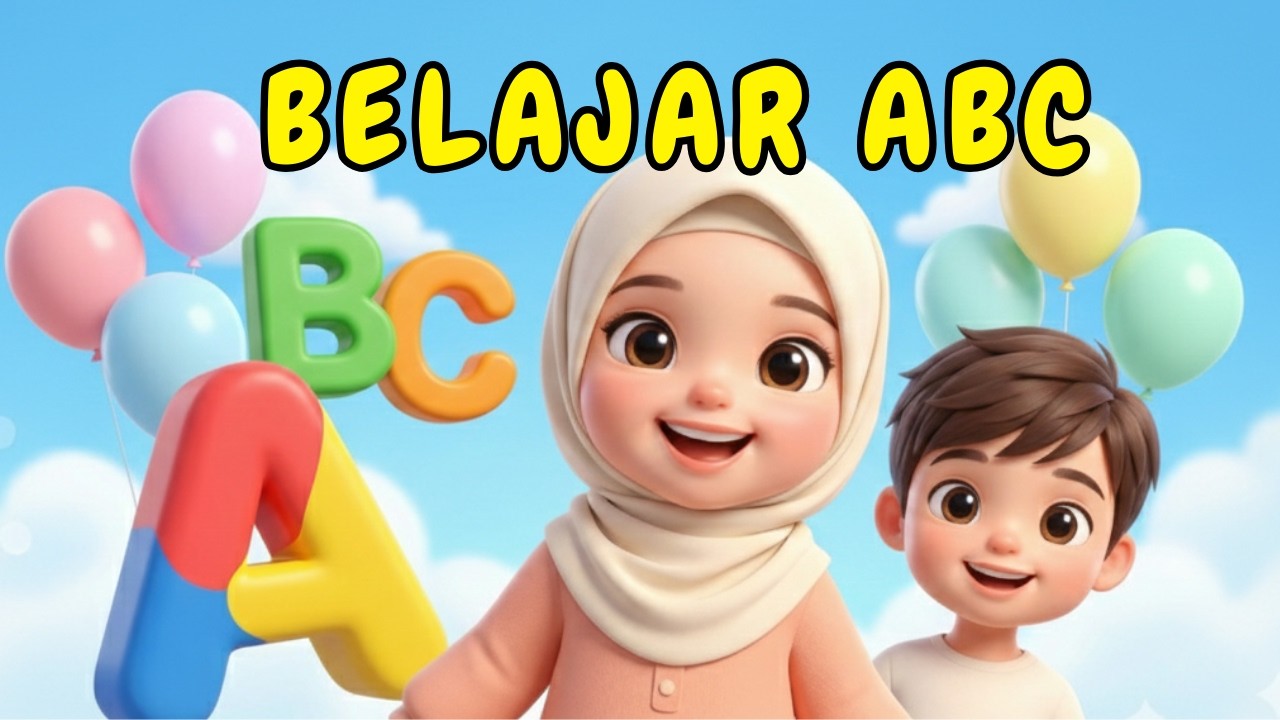 Belajar Huruf ABC Ceria | Lagu Anak Indonesia | Sanisa Kids Song