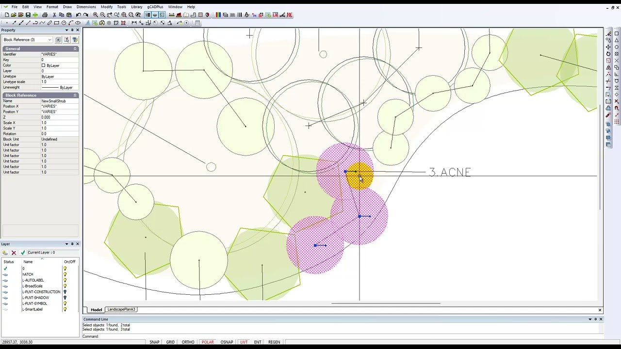 An overview of the Broadscale planting tools in gCADPlus
