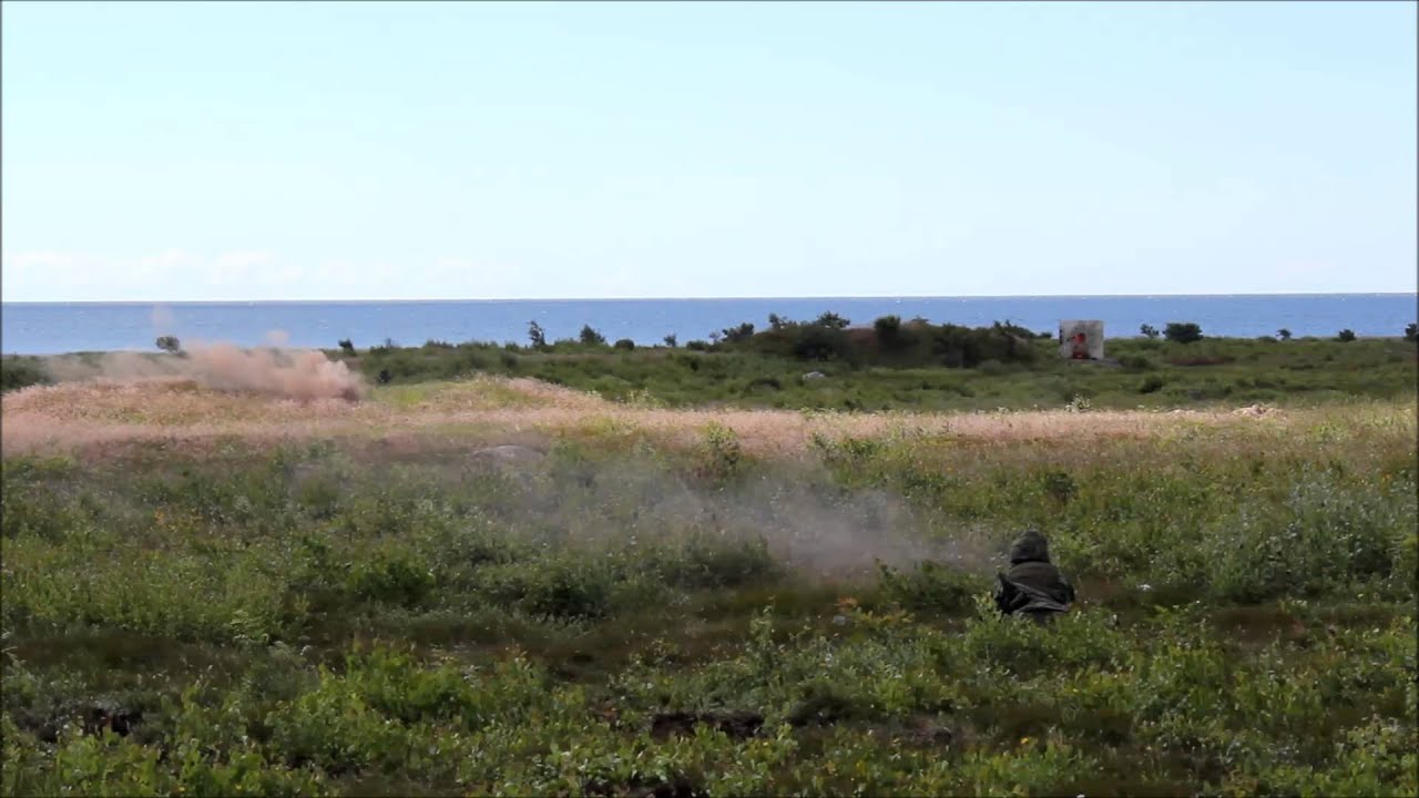 Kulspruta 90 med spårljusammunition