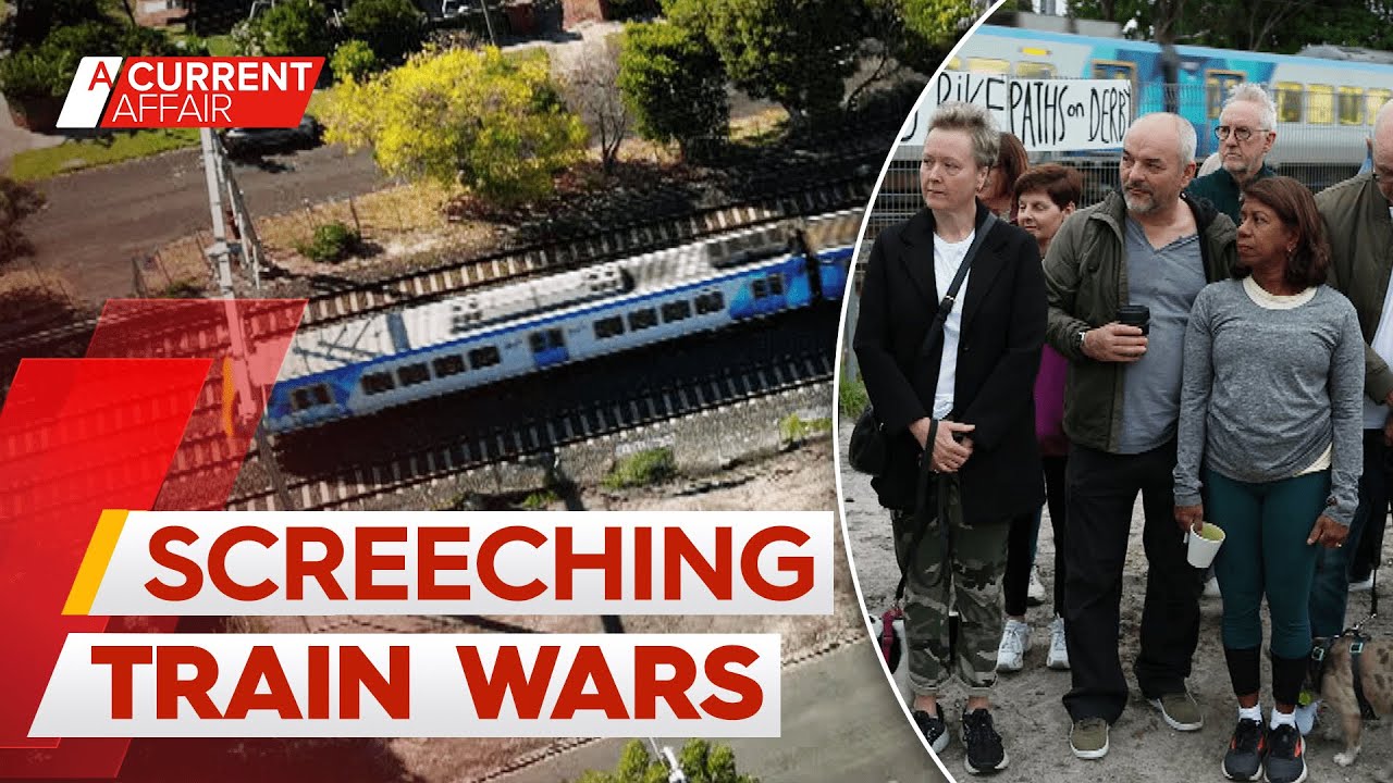 The screeching trains sending families off the rails | A Current Affair