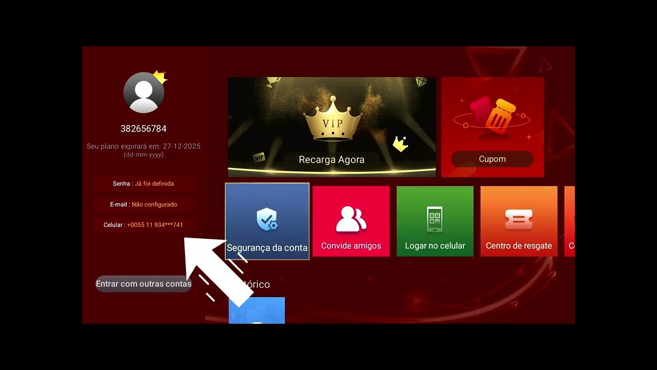 COMO RECARREGAR UNITV - VIA CÓDIGO E VIA CONTA.