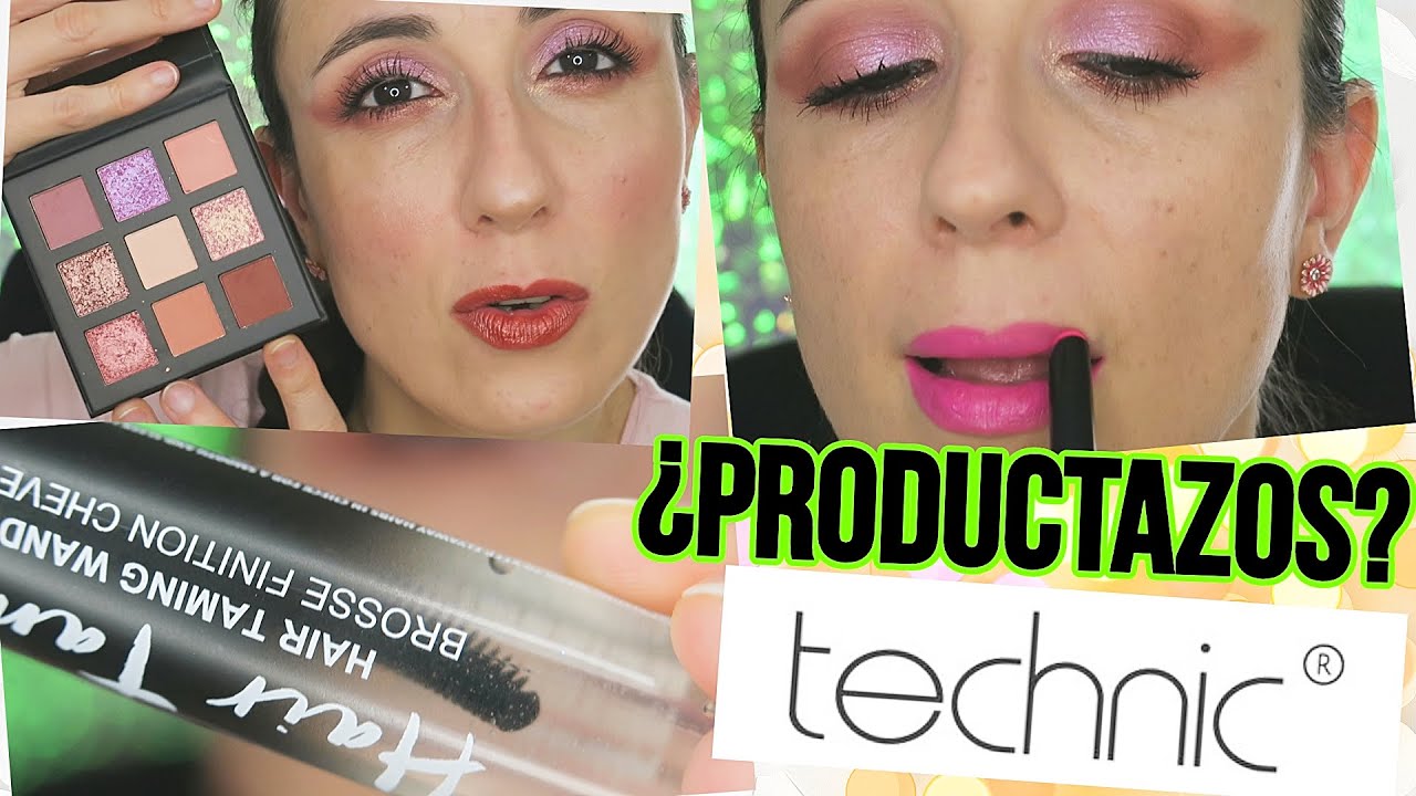 😱 PROBANDO NUEVOS productos de MAQUILLAJE LOW COST de TECHNIC