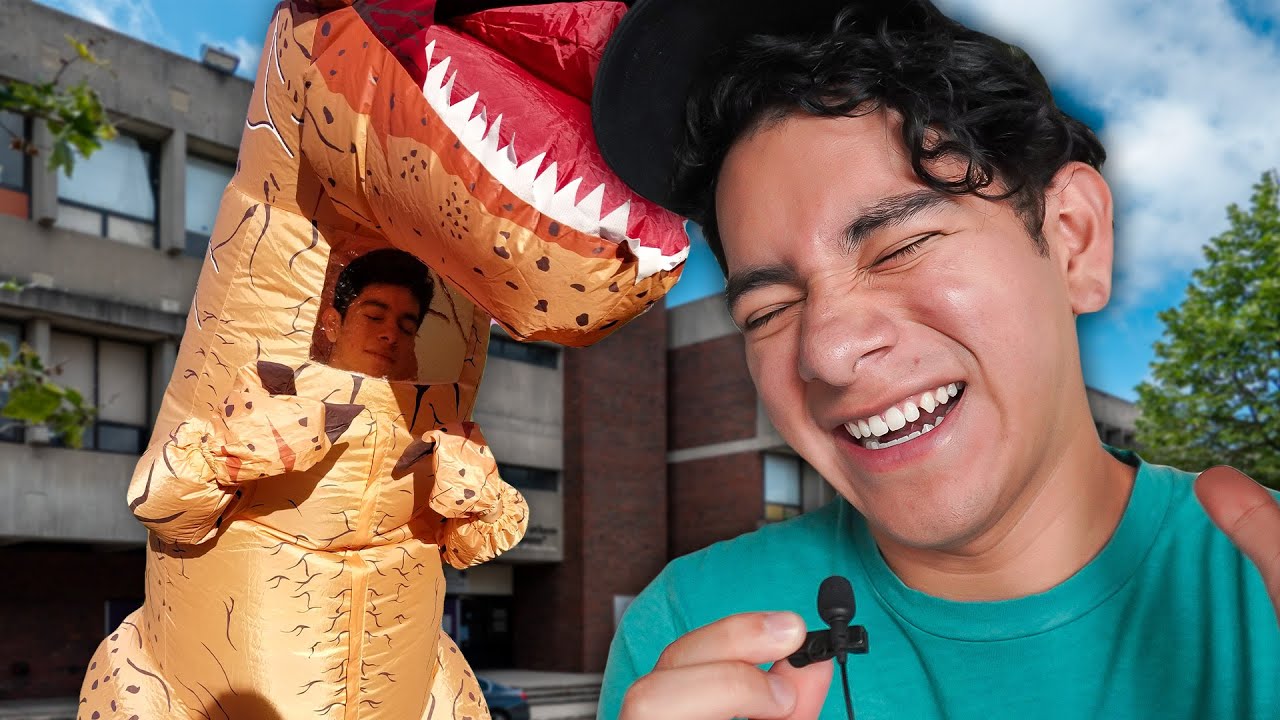 I Wore a T-Rex Costume to School!