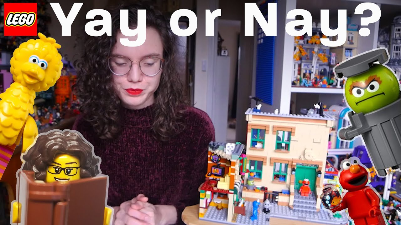 The one that divides me - Is it worth it? LEGO Sesame Street Review - 21324