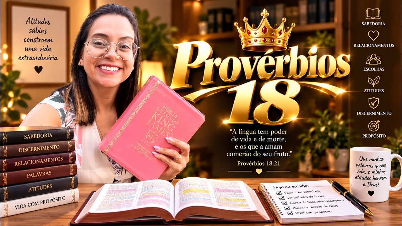 Provérbios 18 Vida Devocional Mude sua atitude, Comece a Profetizar!