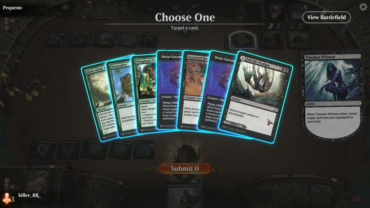 Superliga T4/3 ▪ Liga Artisan ▪ Su&iacute;&ccedil;o 1/5 ▪ Golgari Recursion x Rakdos Sacrifice