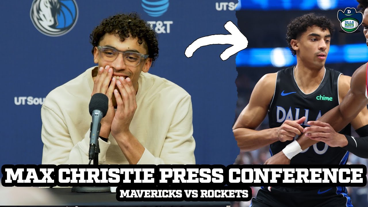 Max Christie Reacts To His Most Dunks In Career After Mavs Win vs Rockets