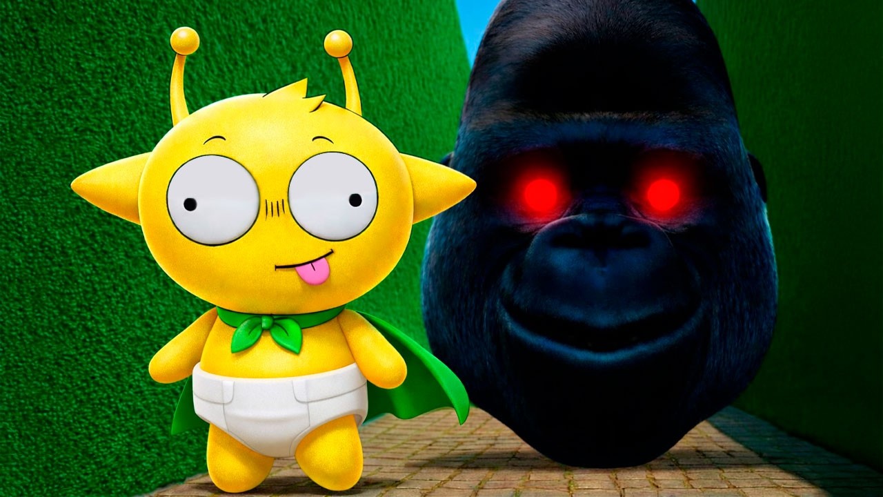 SPRUNKI SIMON BEBE vs CABEZA DE ANIMAL!!
