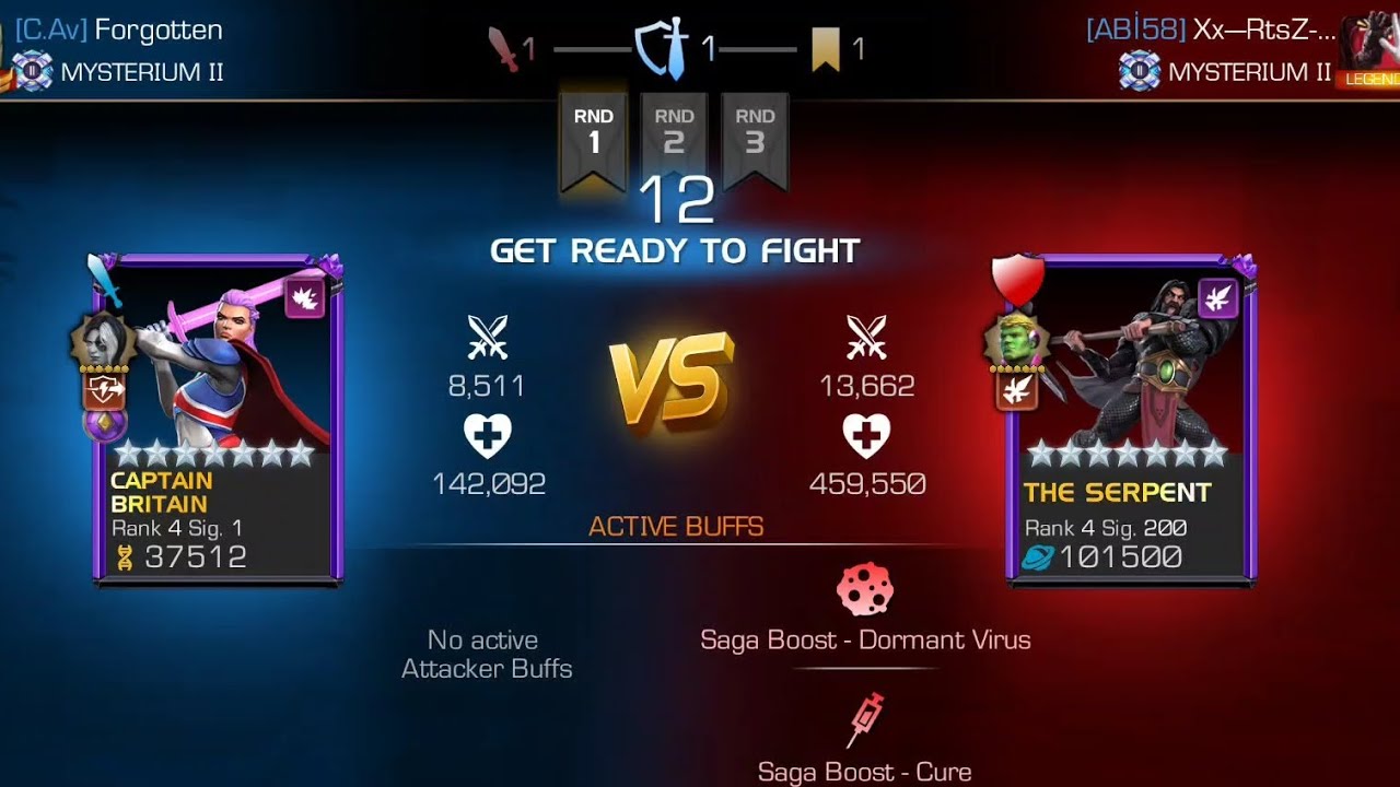 In A Pinch Matchups: Captain Britain VS The Serpent 