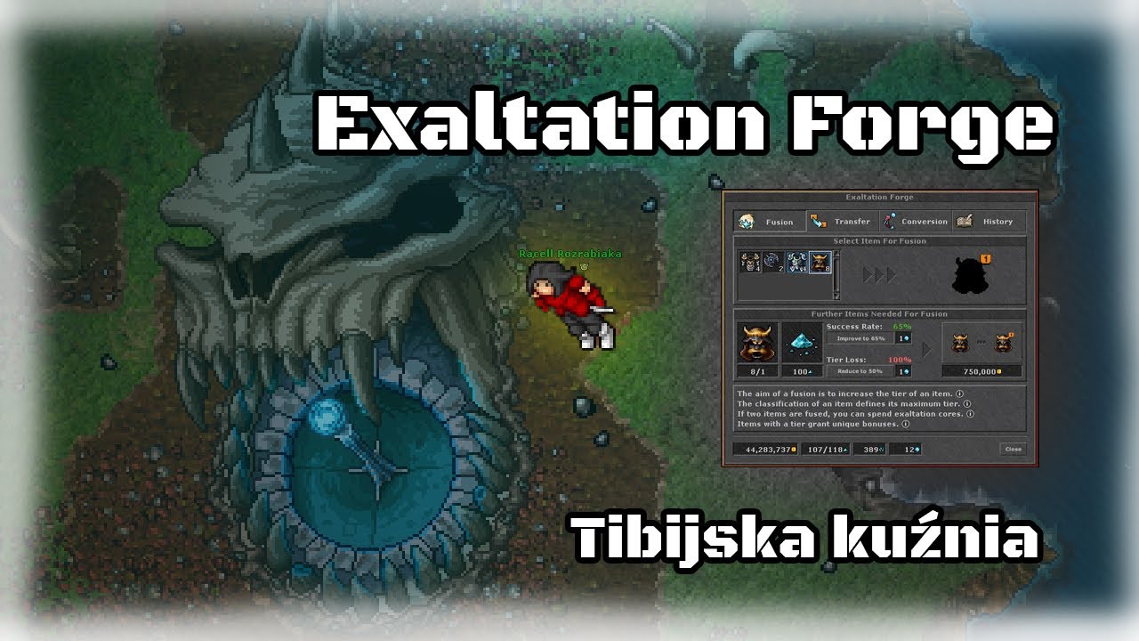 Exaltation Forge- Tibijska kuźnia - Tibia Poradnik