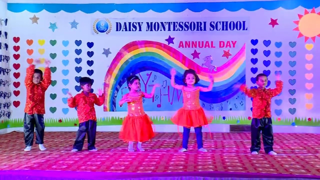 Annual day 2024: ding ding ding ding song & dance by Pre-schoolers
