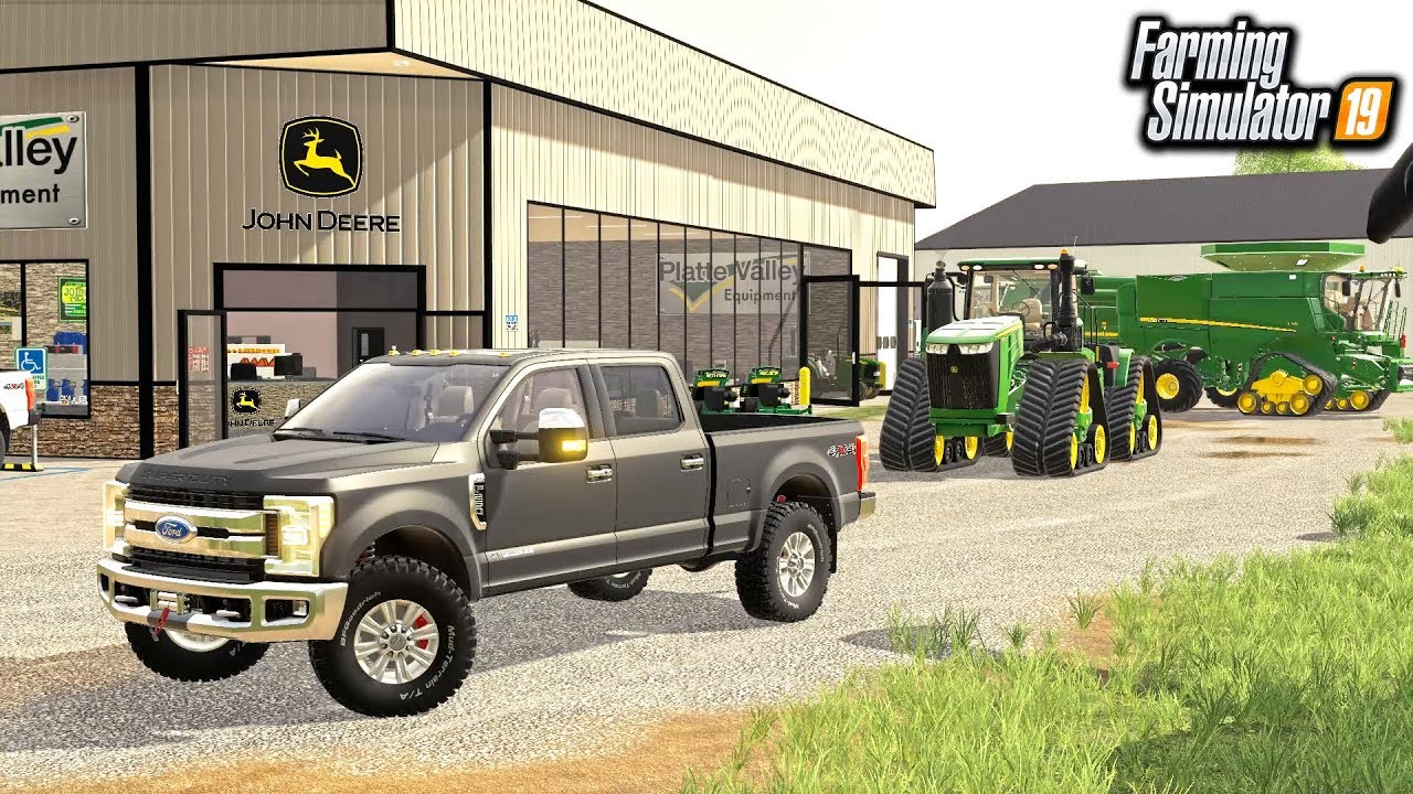 BUYING & SELLING FARM EQUIPMENT AT JOHN DEERE! (ROLEPLAY) | FARMING SIMULATOR 2019