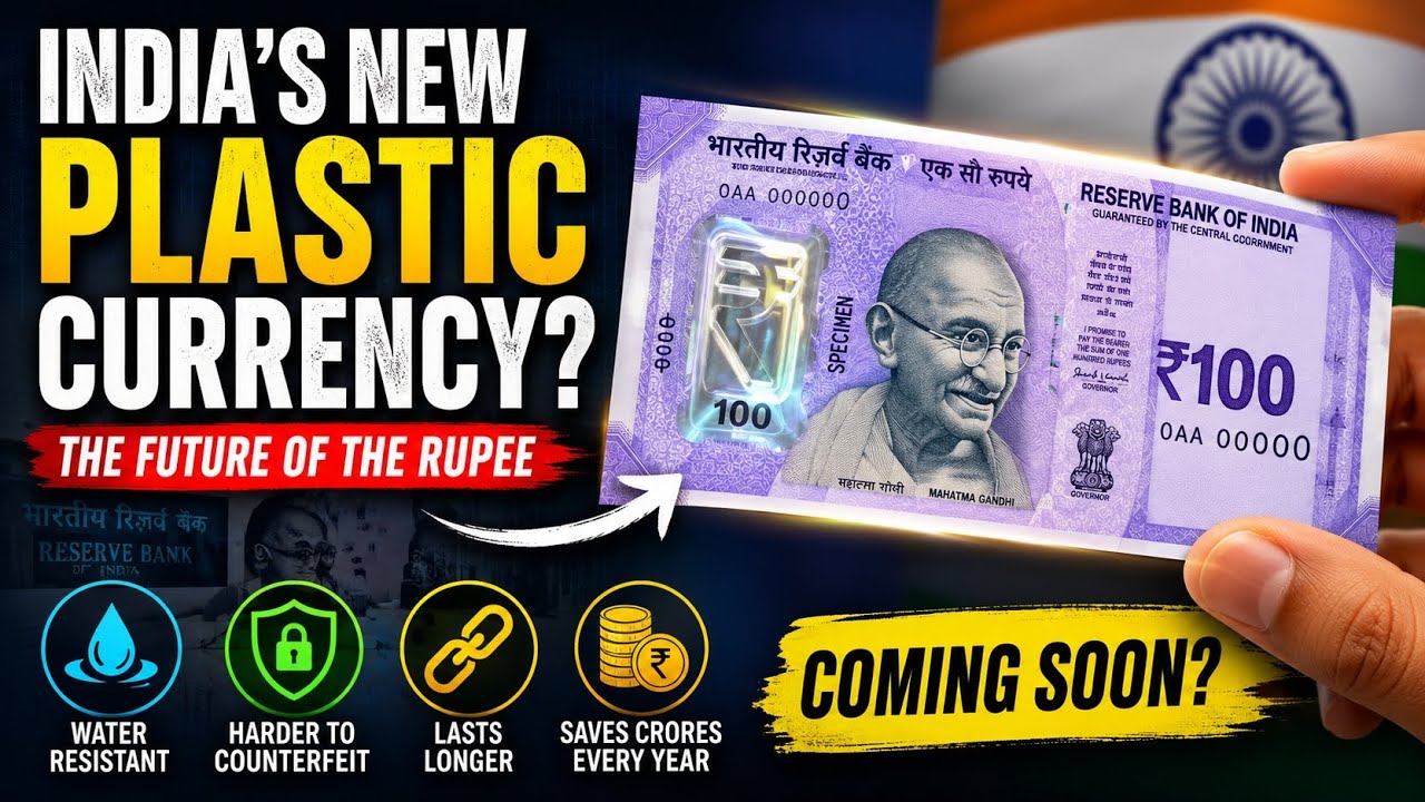💰 India's New Plastic Currency? The Future of the Rupee Explained!