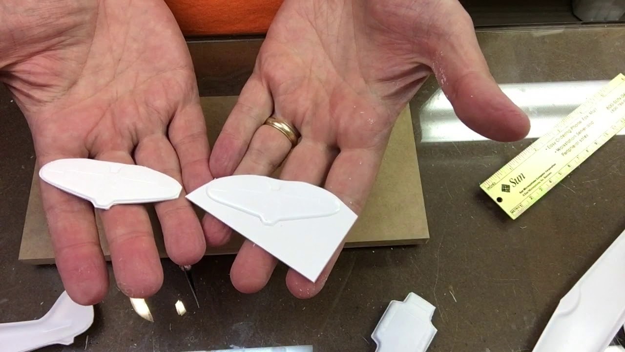 Vacuform Model Part Separation