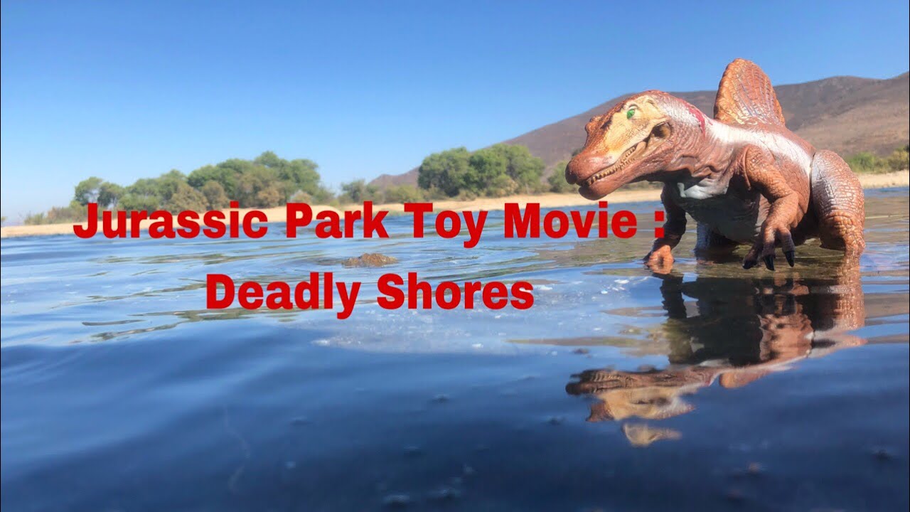 Deadly Shores of Isla Sorna:  A Jurassic Toy Movie #spinosaurus #dinosaur #toymovie