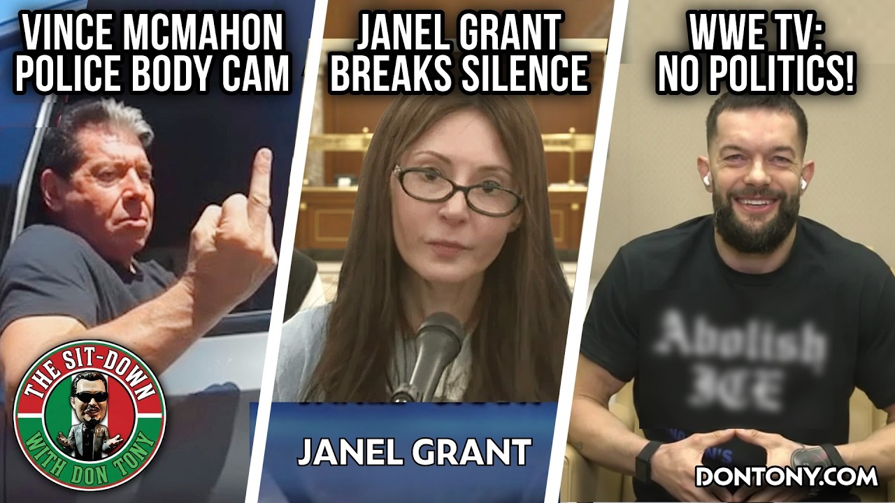 🟢WWE/AEW Talk | Janel Grant Speaks | Vince McMahon Police Footage | WWE TV & Politics | Ask DT