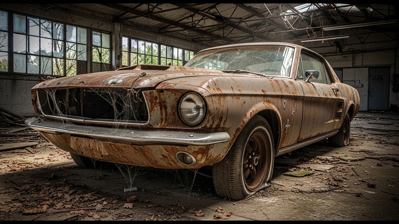 ASMR Car Restoration | 1967 Ford Mustang Full Restoration