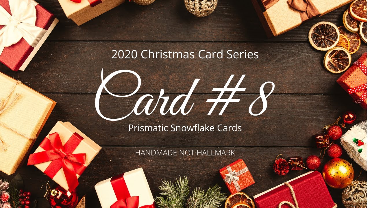 Christmas Card #8 - Prismatic Snowflakes Card(s)